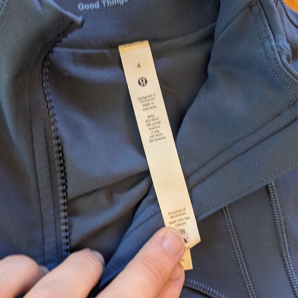 Lululemon define sleeveless dress blue - Picture 3 of 3